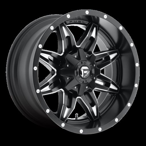 Fuel: Deep Lip Lethal D567 Black and Milled