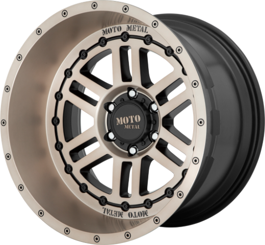 Moto Metal: MO800 Deep Six Satin Black with Bronze Tint