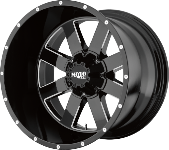 Moto Metal: MO962 Gloss Black Milled