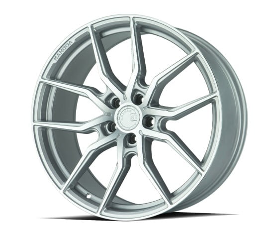 AodHan Wheels: AFF1 Silver Machined Face