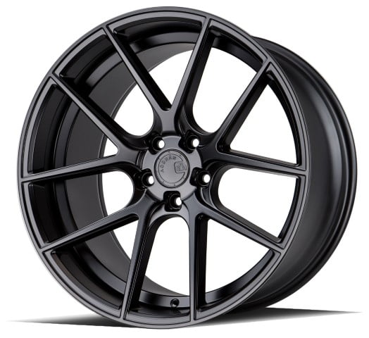AodHan Wheels: AFF3 Matte Black