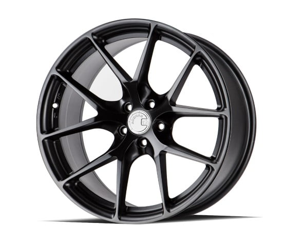 AodHan Wheels: AFF7 Matte Black