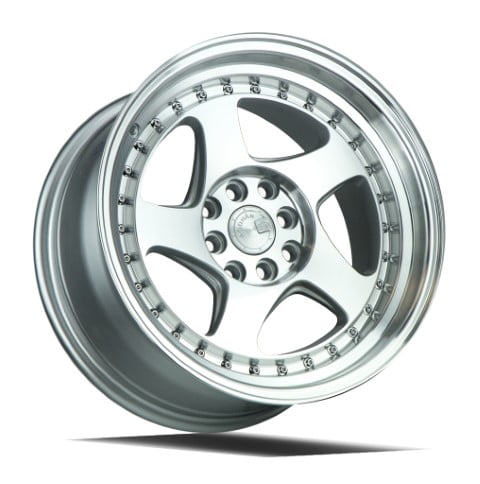 AodHan Wheels: AH01 Silver Machined Face
