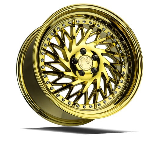 AodHan Wheels: DS03 Gold Vacuum