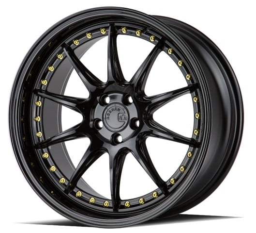 AodHan Wheels: DS07 Gloss Black