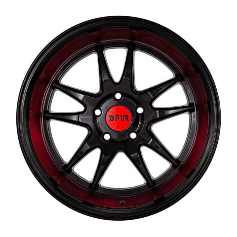 F1R: F102 Gloss Black/Red Lip