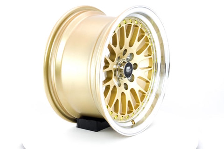 MST Wheels: MT10 Gold with Machined Lip