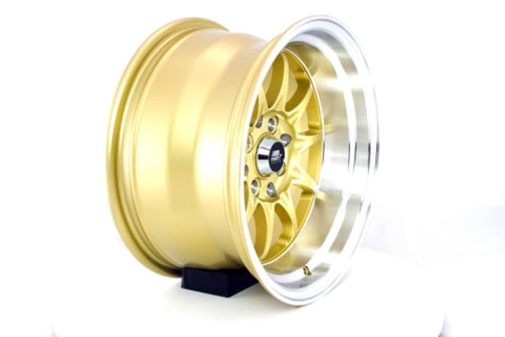 MST Wheels: MT11 Gold with Machined Lip