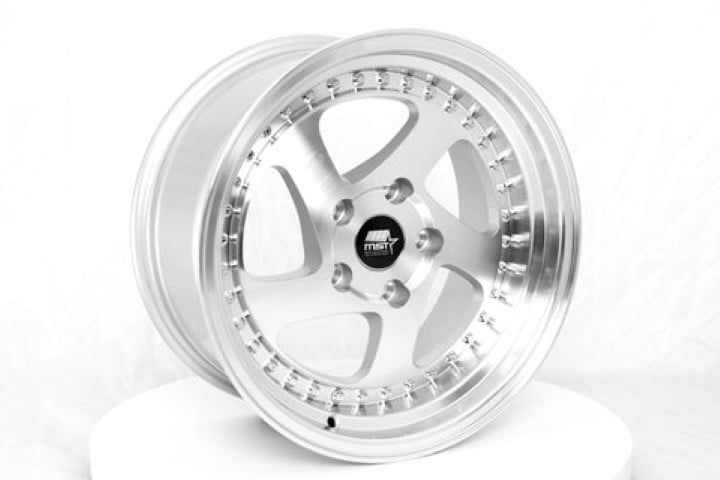 MST Wheels: MT15 Silver with Machined Face – 16×8.0