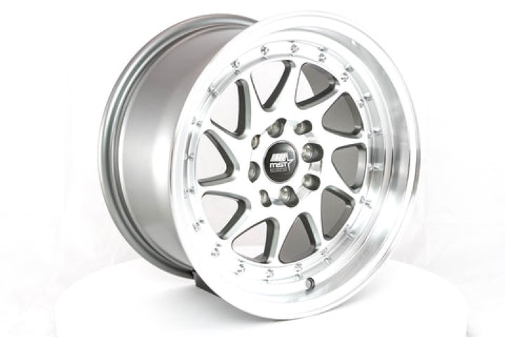 MST Wheels: MT28 Gunmetal with Machined Lip