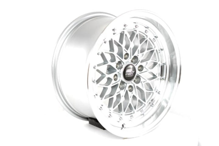 MST Wheels: MT36 Silver with Machined Lip