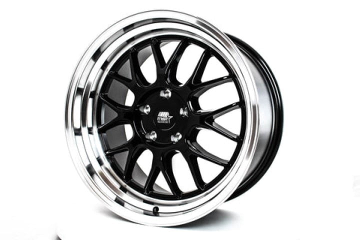MST Wheels: MT43 Black with Machined Lip 18×8.5