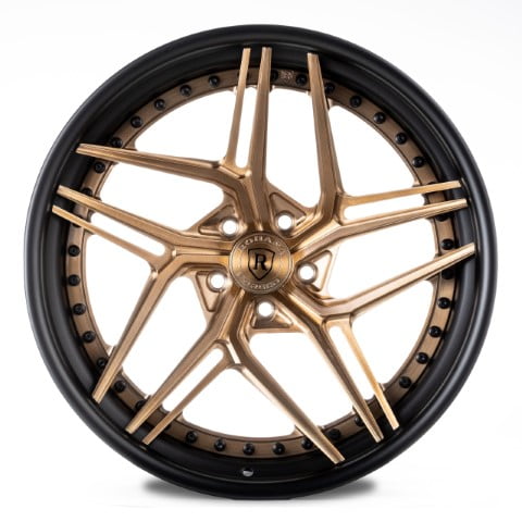 Rohana Wheels: RFG11 Bronze Black Lip
