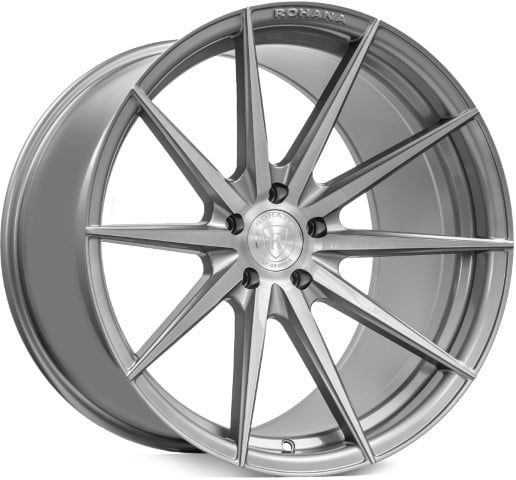 Rohana Wheels: RFX1 Brushed Titanium
