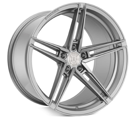 Rohana Wheels: RFX15 Brushed Titanium