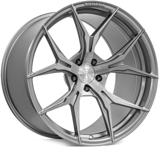 Rohana Wheels: RFX5 Brushed Titanium