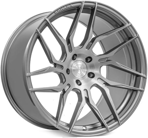 Rohana Wheels: RFX7 Brushed Titanium