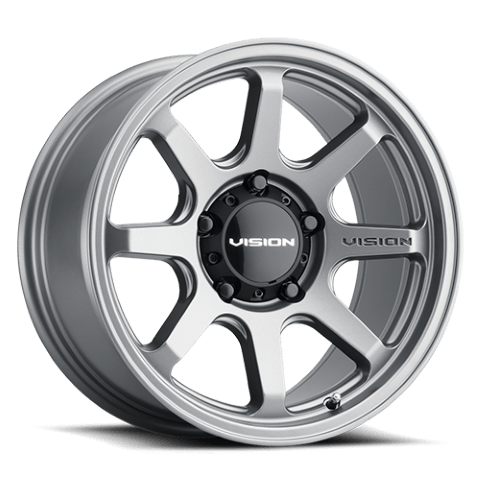 Vision Wheels: Off-road 351 FLOW SATIN GRAY 17X9