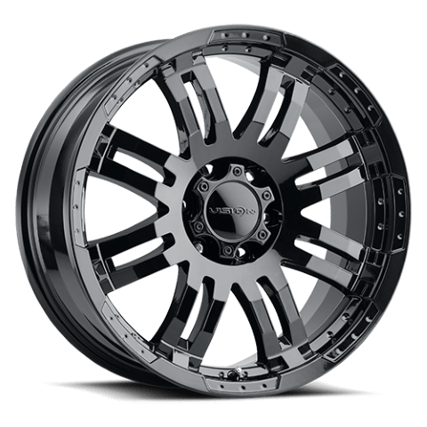 Vision Wheels: Off-road 375 WARRIOR GLOSS BLACK