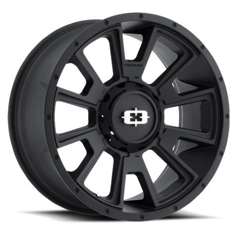 Vision Wheels: Off-road 391 REBEL SATIN BLACK