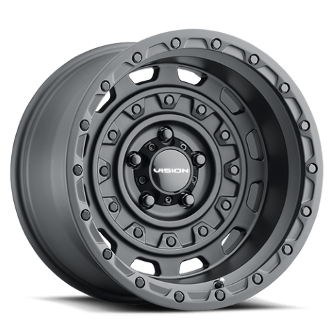 Vision Wheels: Off-road 403 TACTICAL SATIN BLACK 5 Lug
