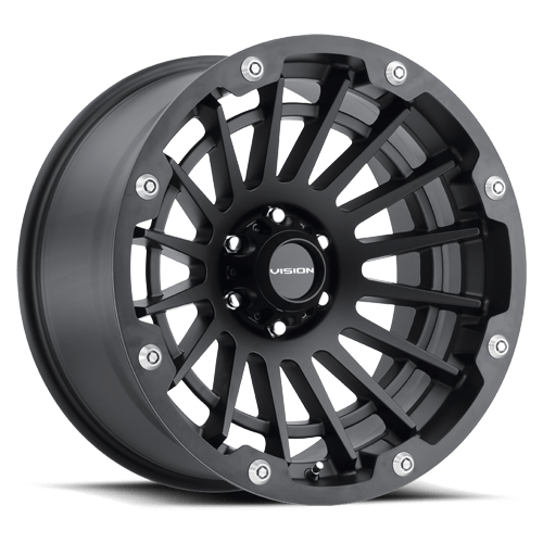 Vision Wheels: Off-road 417 CREEP SATIN BLACK