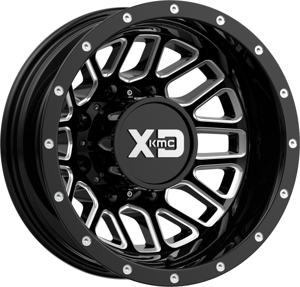 XD: XD843 GRENADE DUALLY Gloss Black Milled Rear