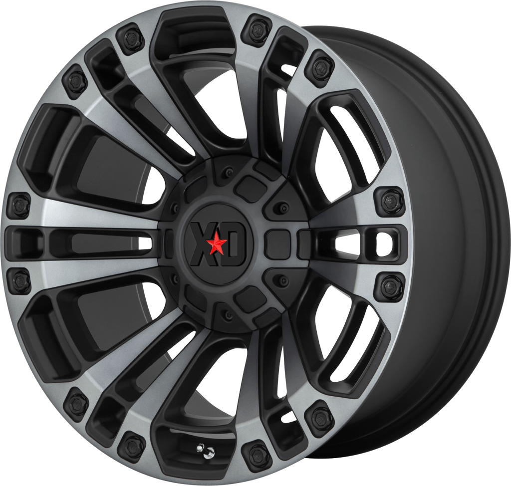 XD: XD857 WHIPLASH Satin Black with Gray Tint